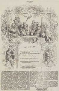 La Légende du vin du Rhin (gravure) - English School