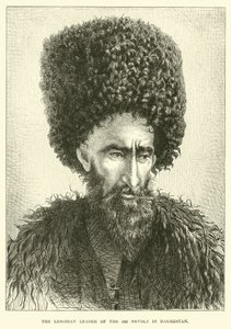 Le chef lesghien de la révolte de 1861 au Daghestan - English School