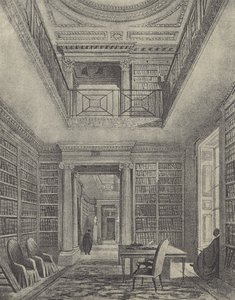 La Bibliothèque, 1844 - English School