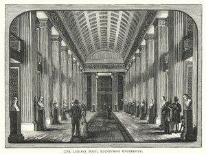 La salle de la bibliothèque, Université d