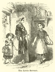 La petite servante - English School