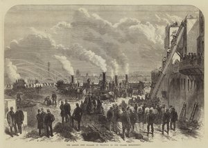 La brigade des pompiers de Londres en exercice sur l