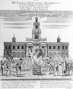 Les Marchands de Londres Triomphants, 1733 - English School