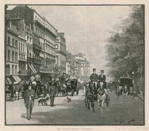 La saison londonienne : Piccadilly - English School