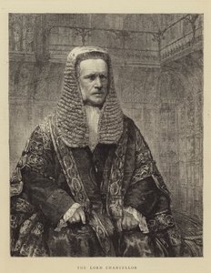 Le Lord Chancelier (gravure) - English School