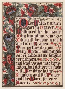 La prière du Seigneur - English School