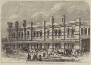 La gare de Ludgate-Hill du chemin de fer de Londres, Chatham et Douvres - English School