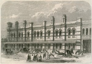 La gare de Ludgate Hill du London, Chatham and Dover Railway - English School
