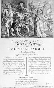 Le Lion Amoureux ou Un Fermier Politique, 1738 - English School