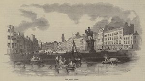 Le Mall, Cork (gravure) - English School