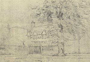 La Maison du Manoir, vers 1770 - English School