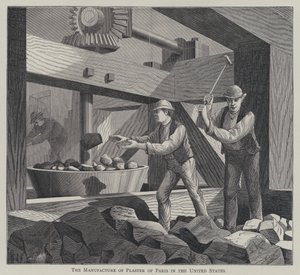 La fabrication du plâtre de Paris aux États-Unis - English School