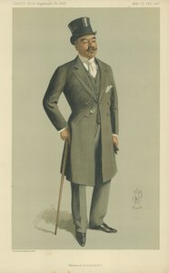 Le Marquis de Soveral, caricature du magazine Vanity Fair, 13 novembre 1912 - English School