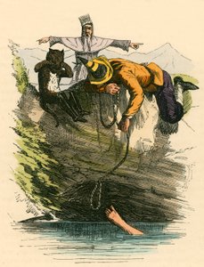 Le Marquis de Carabas est sauvé par le roi - English School