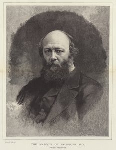 Le marquis de Salisbury, KG, Premier ministre
