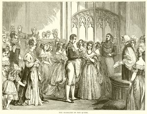 Le Mariage de la Reine - English School
