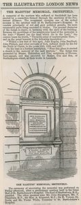 Le mémorial des martyrs, Smithfield - English School
