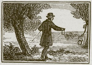 Le maître et son savant (gravure) - English School