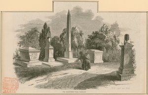 La Promenade du Mausolée, cimetière de Highgate, Londres