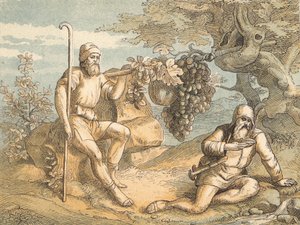 Les Hommes envoyés pour explorer Canaan - English School