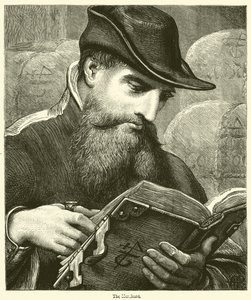 Le Marchand (gravure) - English School