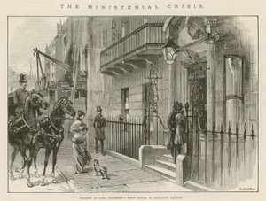 La crise ministérielle - English School