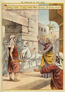 Les miracles du Christ : résurrection du fils d