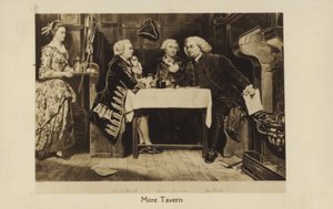 The Mitre Tavern (litho) - English School