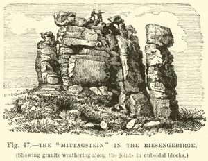 Le Mittagstein dans les Monts des Géants - English School