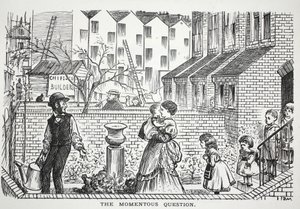 La question importante, illustration de Punch - English School