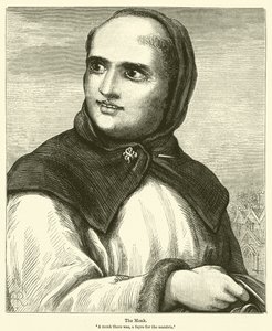 Le Moine (gravure) - English School