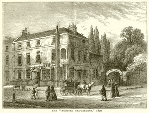 Les jardins de thé monstres. 1820