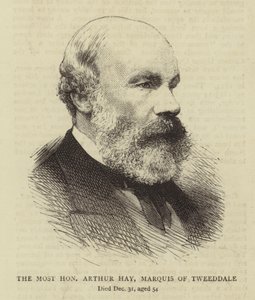 Le très honorable Arthur Hay, marquis de Tweeddale - English School