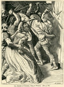 Le Meurtre de Cenulph, roi du Wessex, 821 - English School