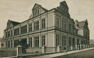 The Museum, Ipswich (lithographie) - English School