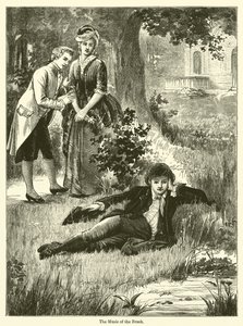 La musique du ruisseau (gravure)