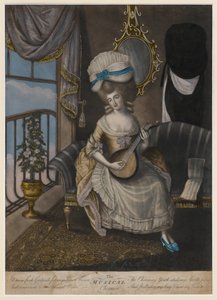 Le charmeur musical, 1780 - English School
