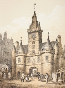 La porte de Netherbow, Édimbourg, de 