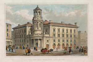 Le nouveau Coal Exchange, Thames Street - English School