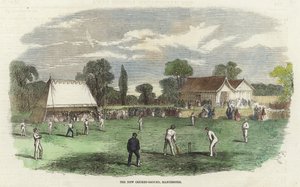 Le nouveau terrain de cricket, Manchester - English School