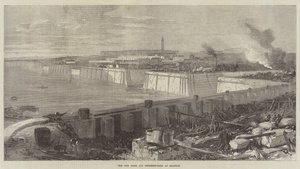 Les nouveaux docks et le bassin de réparation à Chatham (gravure) - English School
