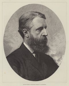 Le nouveau duc de Devonshire, marquis de Hartington (gravure) - English School