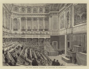 La nouvelle Chambre des députés française à Versailles - English School