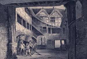 The New Inn, Gloucester, illustration pour 