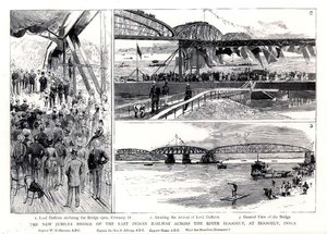 Le nouveau pont du Jubilé du chemin de fer de l