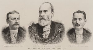 Le nouveau lord-maire et les shérifs (gravure)