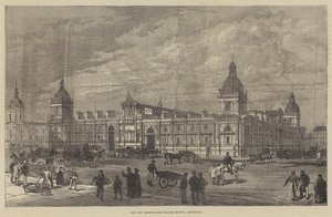 Le nouveau marché de la volaille métropolitain, Smithfield (gravure) - English School