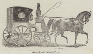 Le nouveau cab breveté "Quartobus" (gravure) - English School