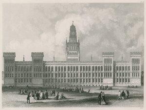 Le nouveau bureau des archives, Rolls Buildings - English School