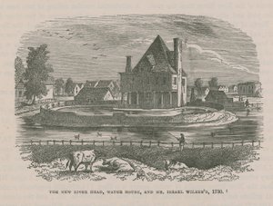 The New River Head, Water House, et M. Israel Wilkess, 1730 - English School